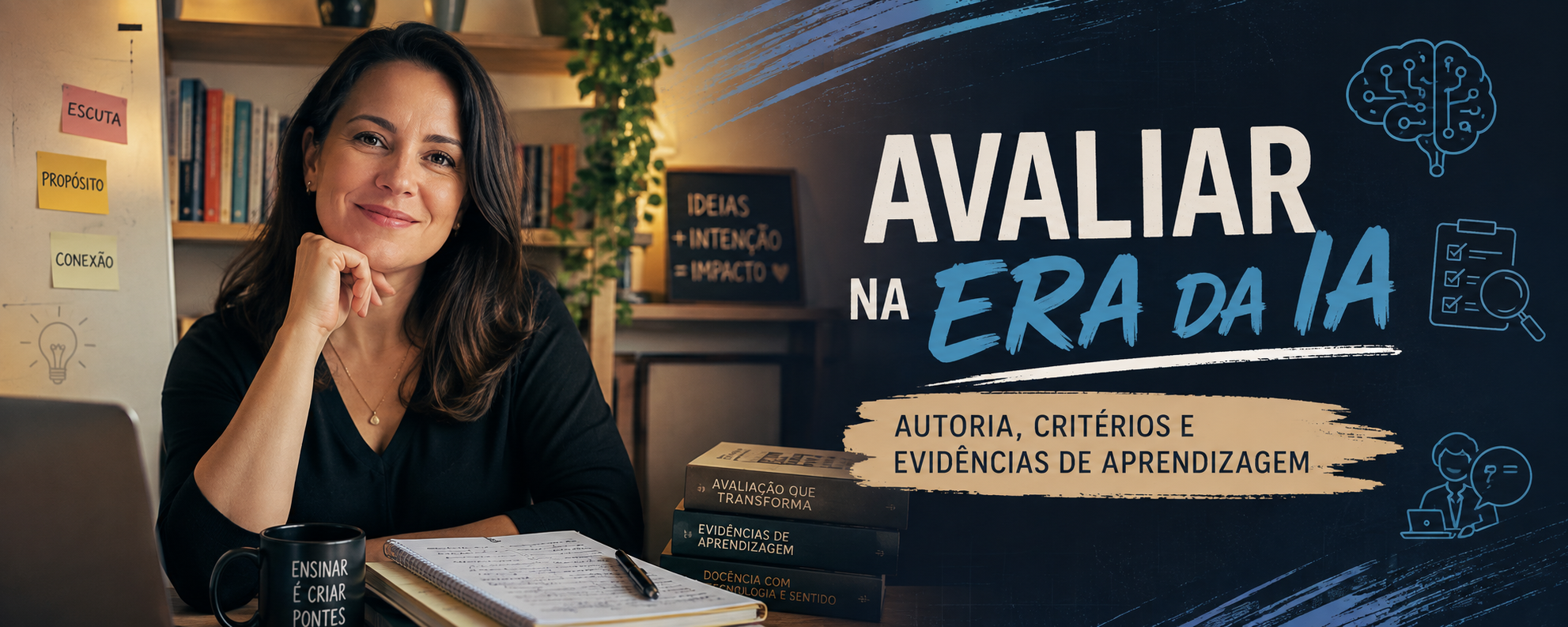 Avaliar na Era da IA Autoria, critérios e evidências de aprendizagem